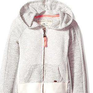 O'Neill Girls Savi zip up hoodie Sweatshirt sz Small